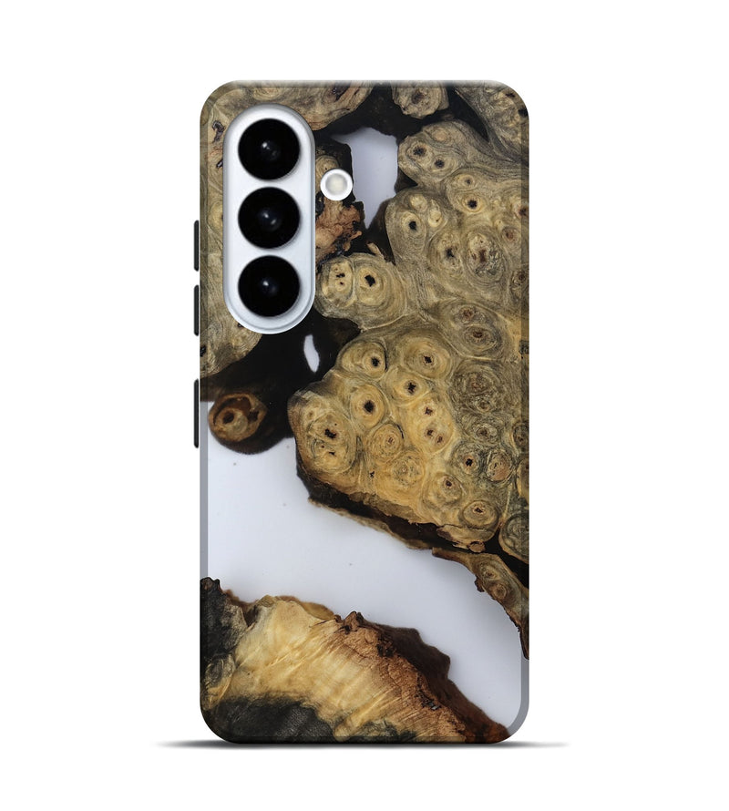 Galaxy S26 Wood Live Edge Phone Case - Javier (Clear, 806517)