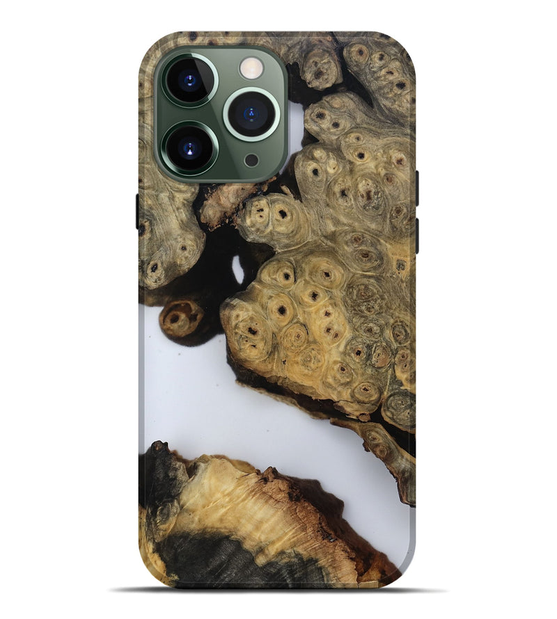 iPhone 13 Pro Max Wood Live Edge Phone Case - Javier (Clear, 806517)