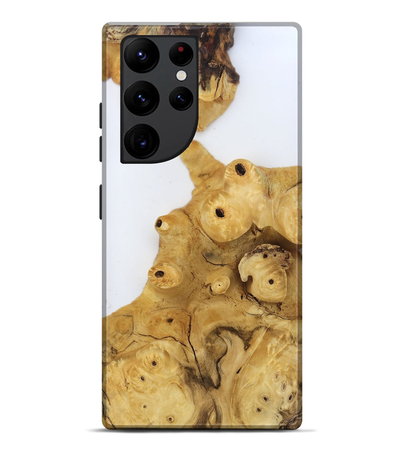 Galaxy S22 Ultra Wood Live Edge Phone Case - Tyrone (Clear, 806519)
