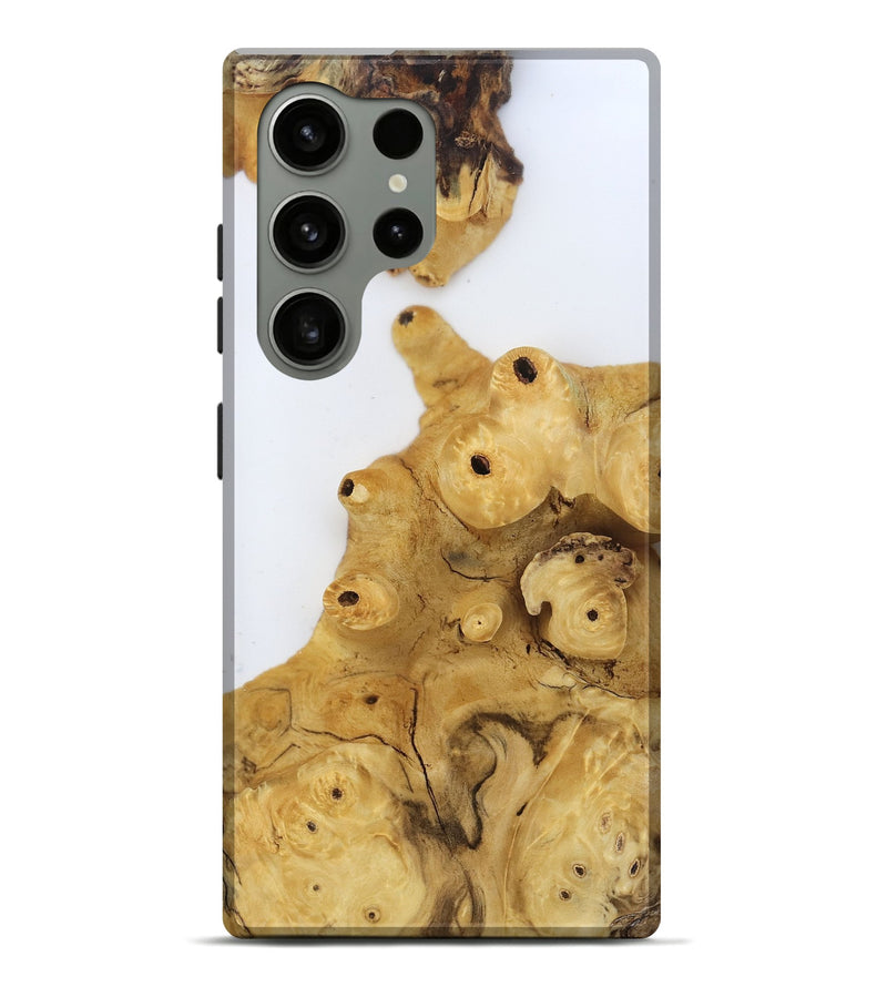 Galaxy S24 Ultra Wood Live Edge Phone Case - Tyrone (Clear, 806519)
