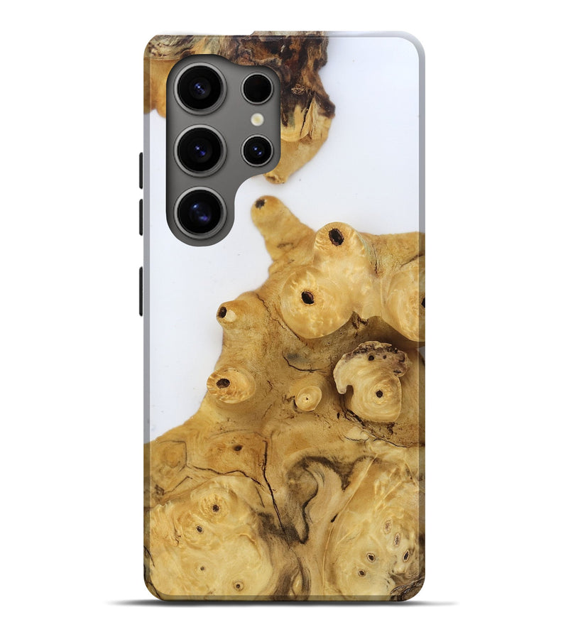 Galaxy S25 Ultra Wood Live Edge Phone Case - Tyrone (Clear, 806519)