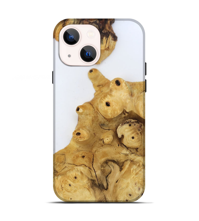 iPhone 13 Wood Live Edge Phone Case - Tyrone (Clear, 806519)