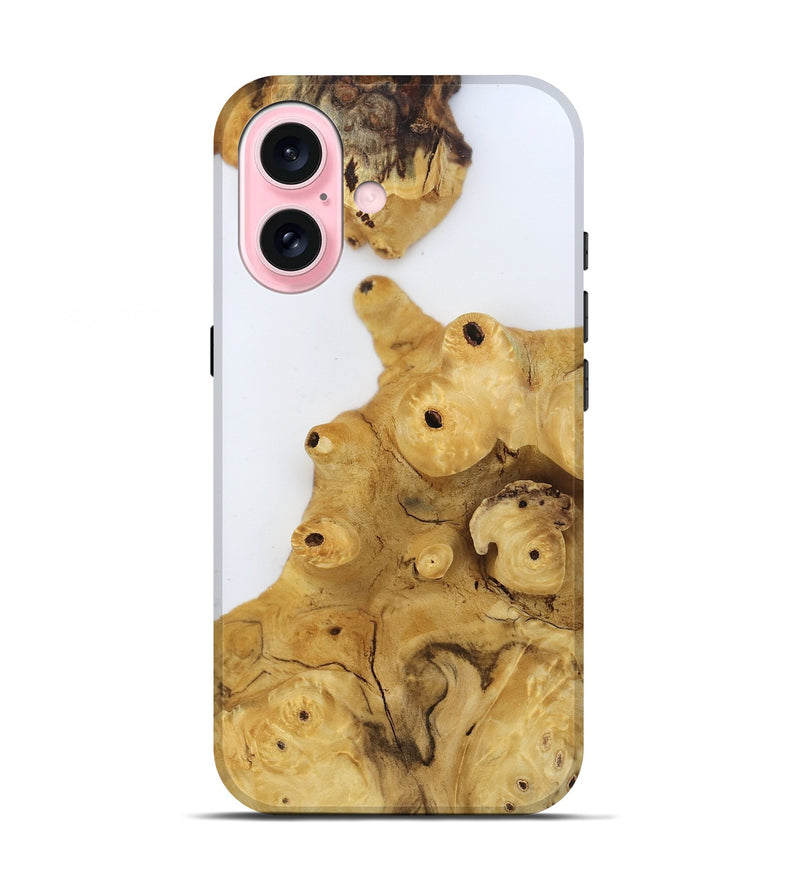 iPhone 17 Wood Live Edge Phone Case - Tyrone (Clear, 806519)