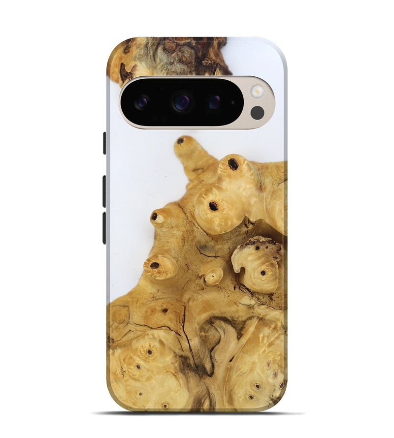Pixel 10 Pro Wood Live Edge Phone Case - Tyrone (Clear, 806519)