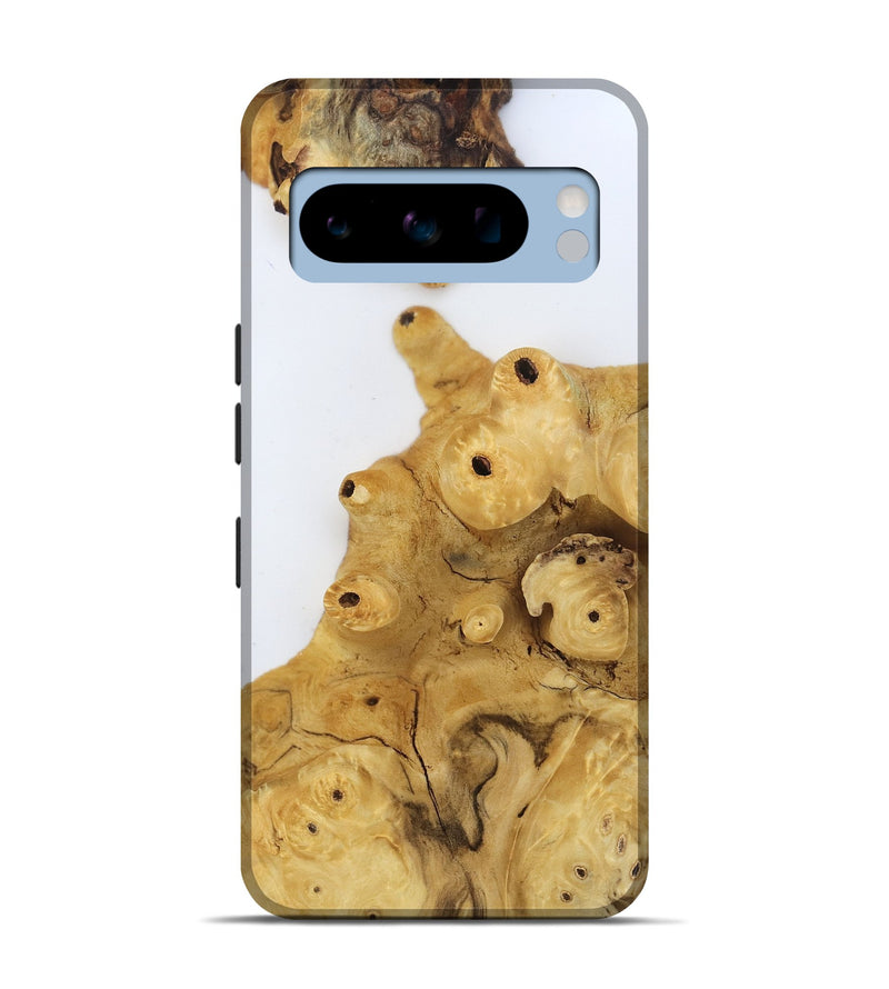 Pixel 8 Pro Wood Live Edge Phone Case - Tyrone (Clear, 806519)