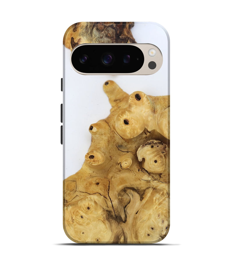 Pixel 9 Wood Live Edge Phone Case - Tyrone (Clear, 806519)