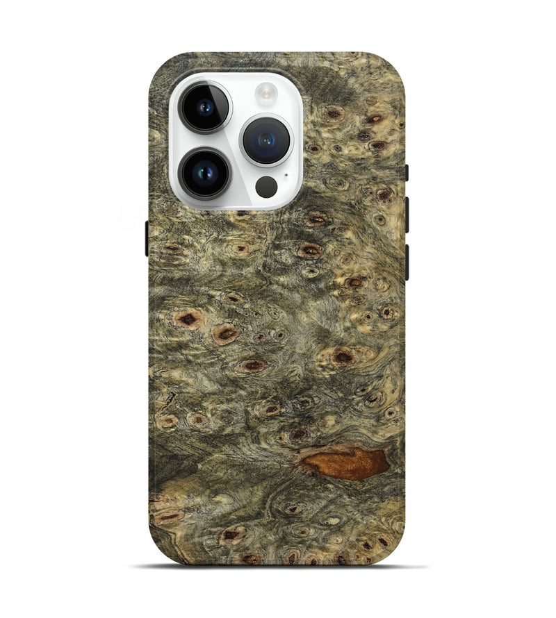 iPhone 15 Pro Wood Live Edge Phone Case - Lettie (Wood Burl, 806524)