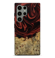 Galaxy S24 Ultra Wood Live Edge Phone Case - Amari (Red, 806526)