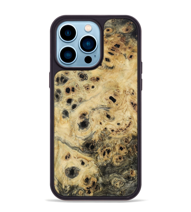 iPhone 14 Pro Max Wood Phone Case - Ashli (Wood Burl, 806539)