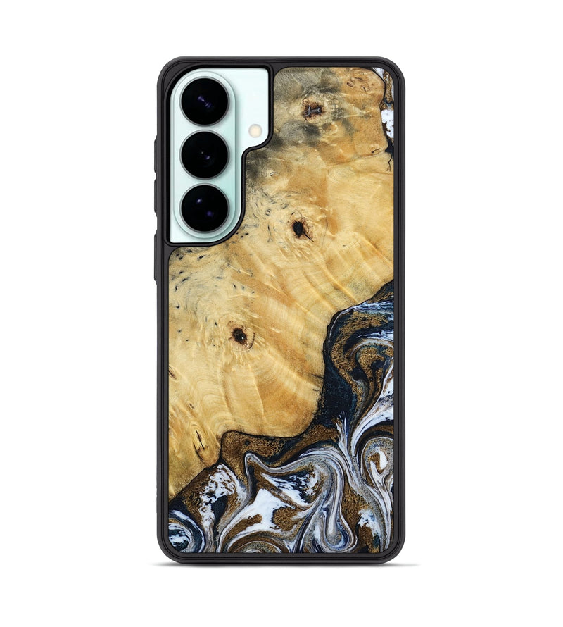 Galaxy S26 Plus Wood Phone Case - Allen (Teal & Gold, 806658)