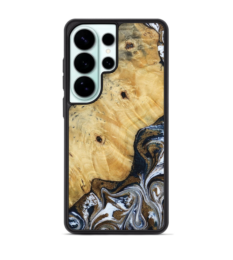 Galaxy S26 Ultra Wood Phone Case - Allen (Teal & Gold, 806658)
