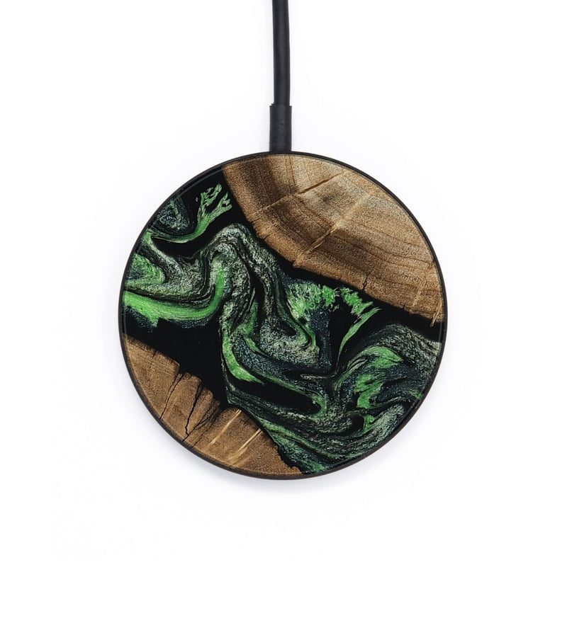 Circle Wood Wireless Charger - Conrad (Ancient Olive, 806701)