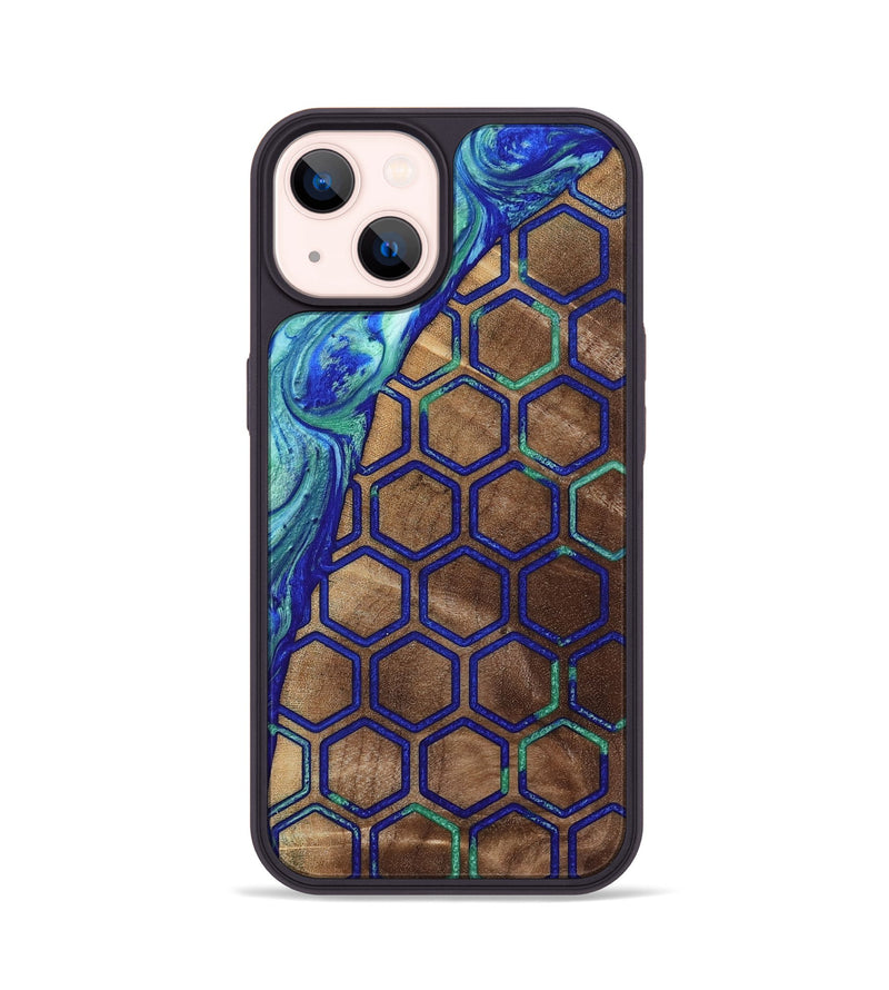 iPhone 14 Wood Phone Case - Dortha (Pattern, 806911)
