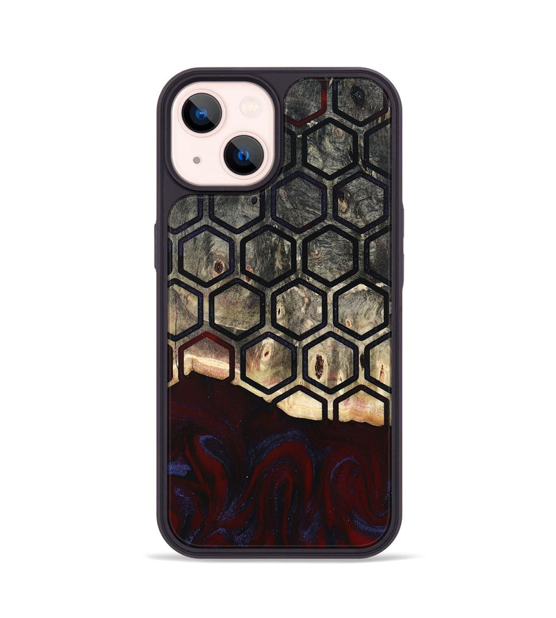 iPhone 14 Wood Phone Case - Sol (Pattern, 806917)