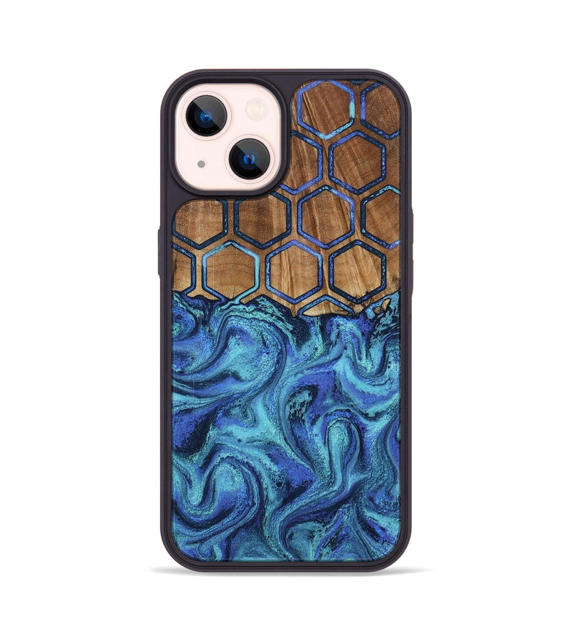 iPhone 14 Wood Phone Case - Finley (Pattern, 806925)