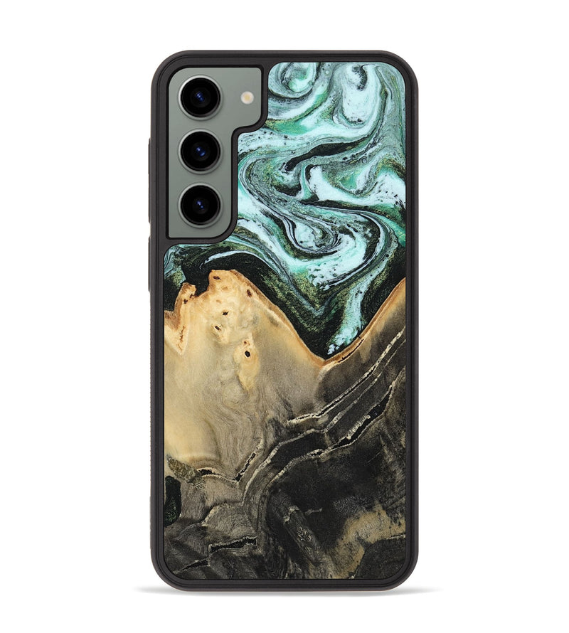 Galaxy S23 Plus Wood Phone Case - Grover (Green, 806930)