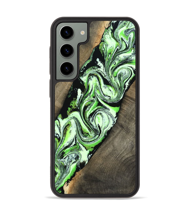 Galaxy S23 Plus Wood Phone Case - Chaya (Green, 806941)