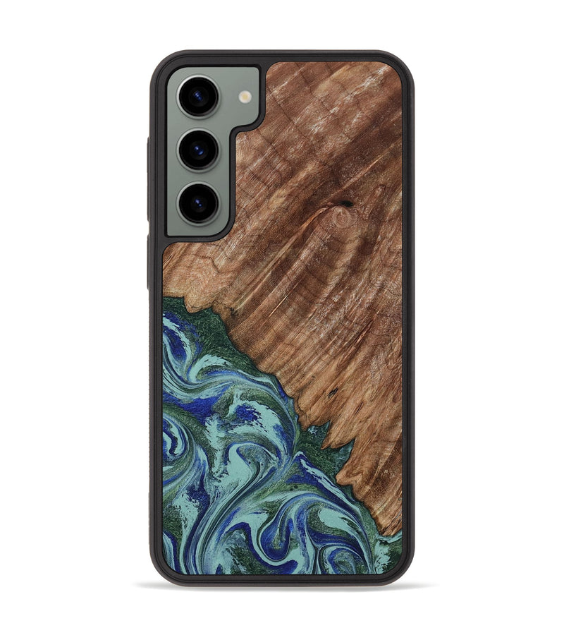 Galaxy S23 Plus Wood Phone Case - Katrina (Green, 806957)