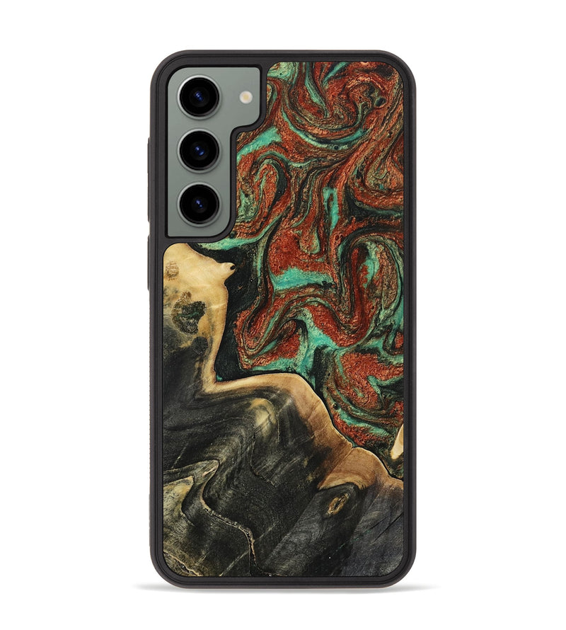 Galaxy S23 Plus Wood Phone Case - Erastus (Green, 806959)