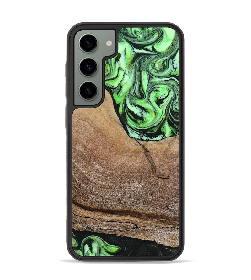 Galaxy S23 Plus Wood Phone Case - Ruben (Green, 806960)