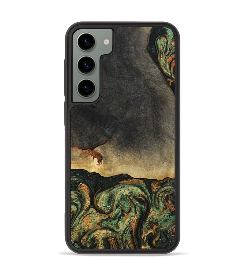 Galaxy S23 Plus Wood Phone Case - Addilyn (Green, 806961)