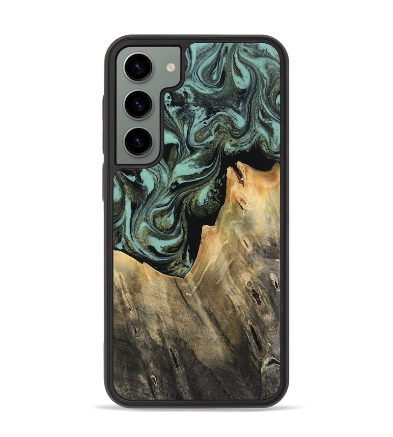 Galaxy S23 Plus Wood Phone Case - Rudy (Green, 806966)