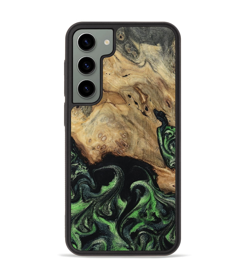 Galaxy S23 Plus Wood Phone Case - Tess (Green, 806968)