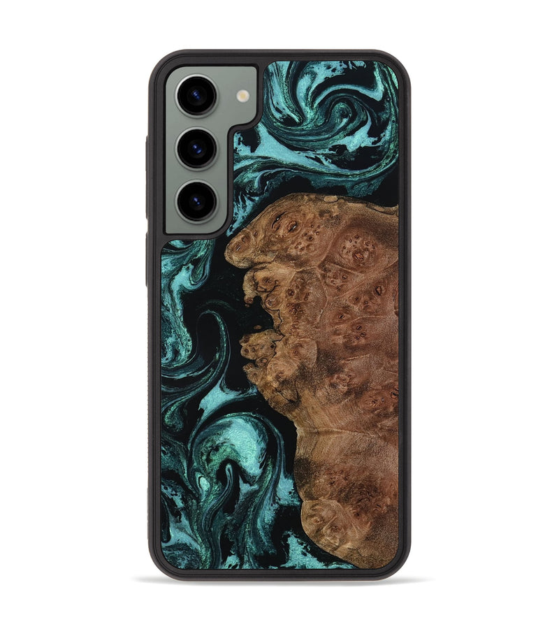 Galaxy S23 Plus Wood Phone Case - Sibyl (Green, 806969)