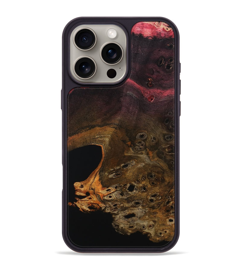 iPhone 16 Pro Max Wood Phone Case - Trisha (Wood Burl, 806970)