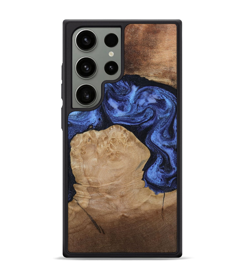 Galaxy S24 Ultra Wood Phone Case - Kaiden (Blue, 806976)
