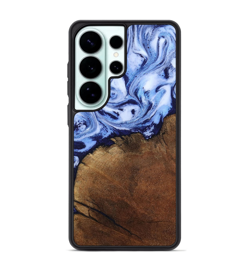 Galaxy S26 Ultra Wood Phone Case - Addison (Blue, 806984)