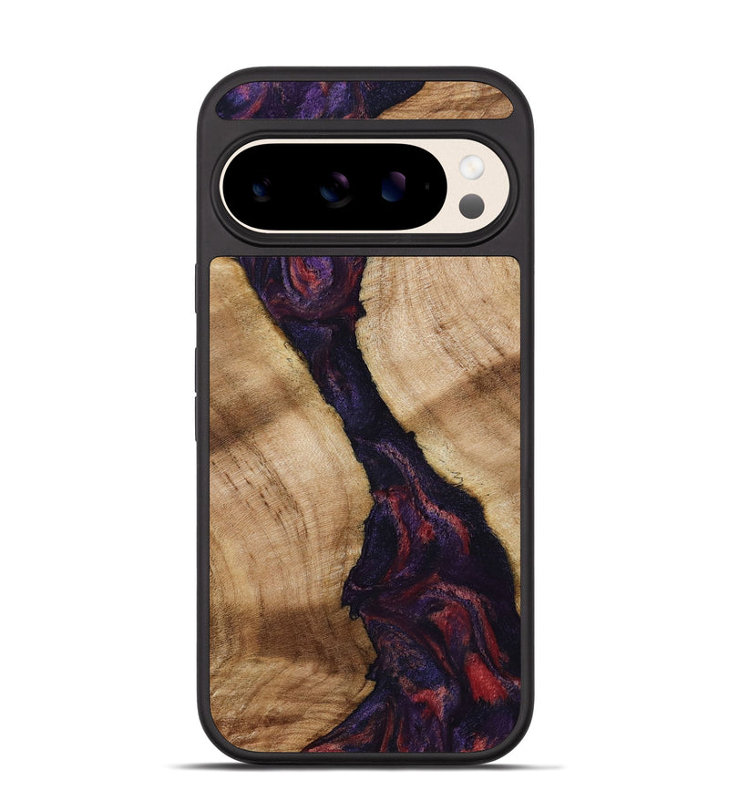 Pixel 10 Wood Phone Case - Howard (Purple, 807011)