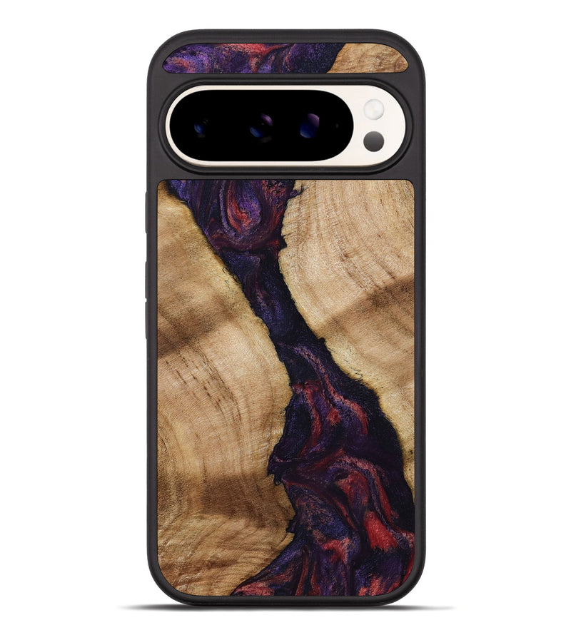 Pixel 10 Pro XL Wood Phone Case - Howard (Purple, 807011)