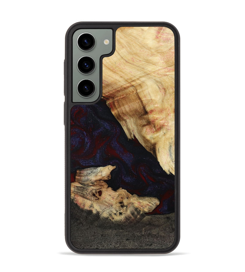 Galaxy S23 Plus Wood Phone Case - Kannon (Red, 807019)