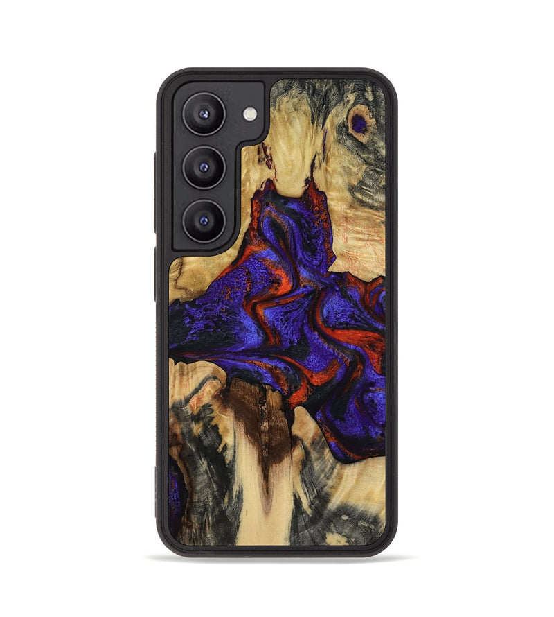 Galaxy S23 Wood Phone Case - Alfredo (Purple, 807023)