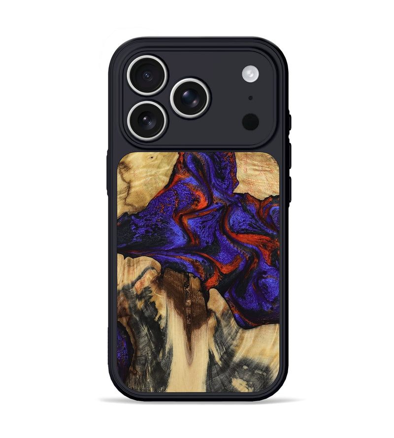 iPhone 17 Pro Wood Phone Case - Alfredo (Purple, 807023)