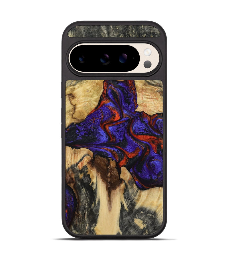 Pixel 10 Wood Phone Case - Alfredo (Purple, 807023)