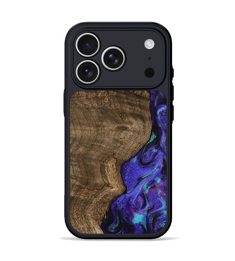 iPhone 17 Pro Wood Phone Case - Mylah (Purple, 807028)