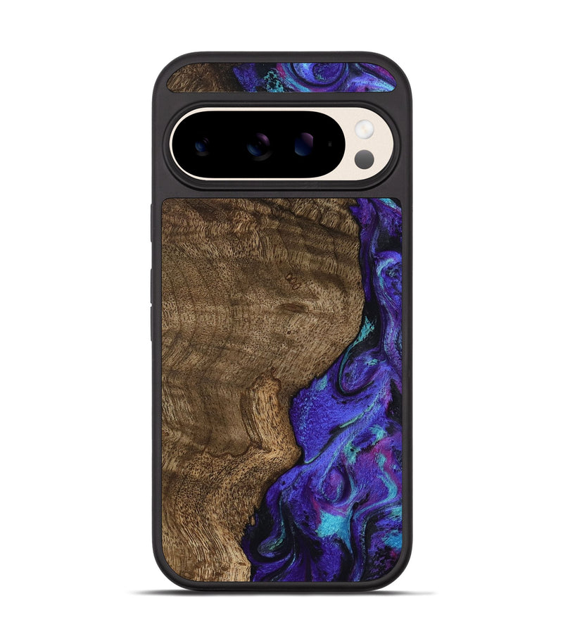 Pixel 10 Wood Phone Case - Mylah (Purple, 807028)