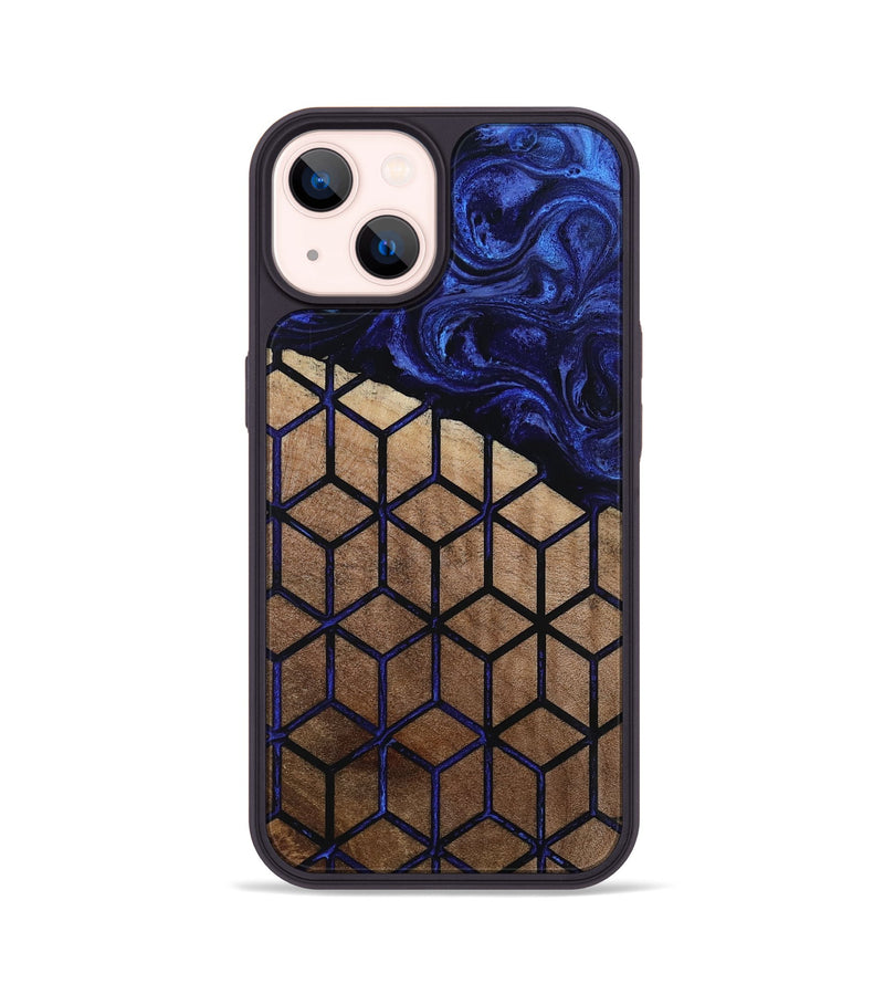 iPhone 14 Wood Phone Case - Myrtice (Pattern, 807073)