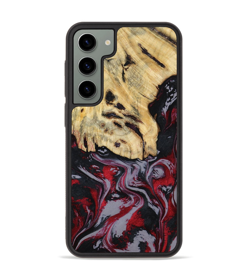 Galaxy S23 Plus Wood Phone Case - Leila (Red, 807093)