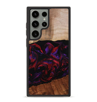 Galaxy S23 Ultra Wood Phone Case - Agustin (Red, 807094)