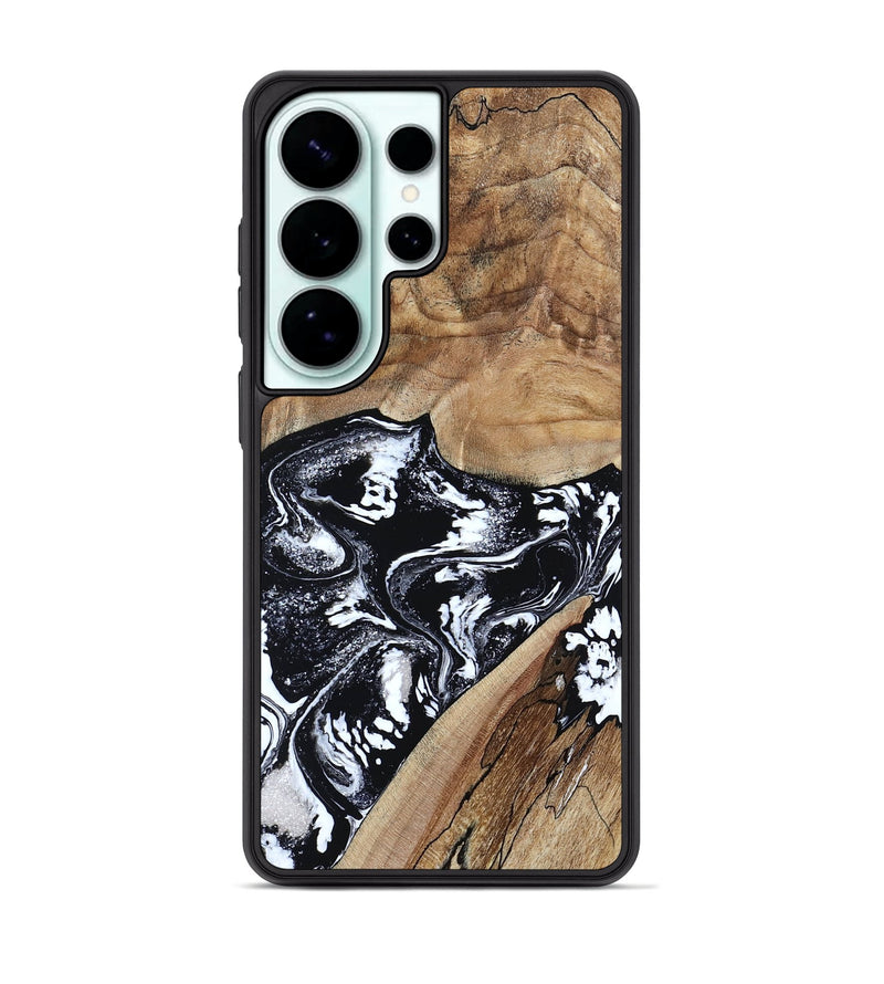 Galaxy S26 Ultra Wood Phone Case - Cicero (Black & White, 807101)