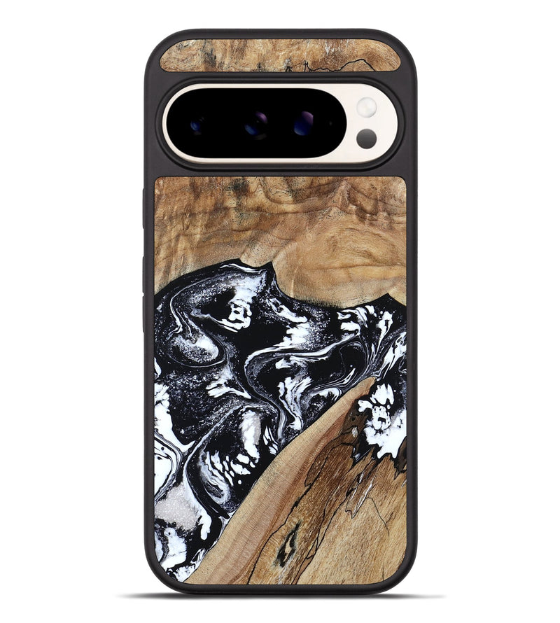 Pixel 9 Pro XL Wood Phone Case - Cicero (Black & White, 807101)