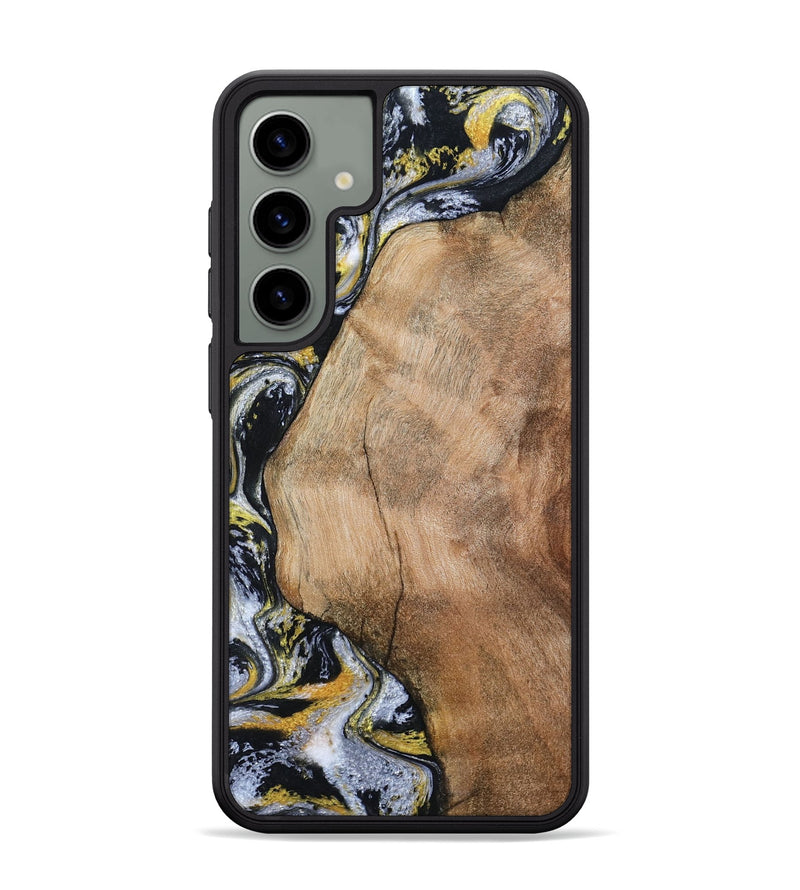 Galaxy S24 Plus Wood Phone Case - Daquan (Black & White, 807106)
