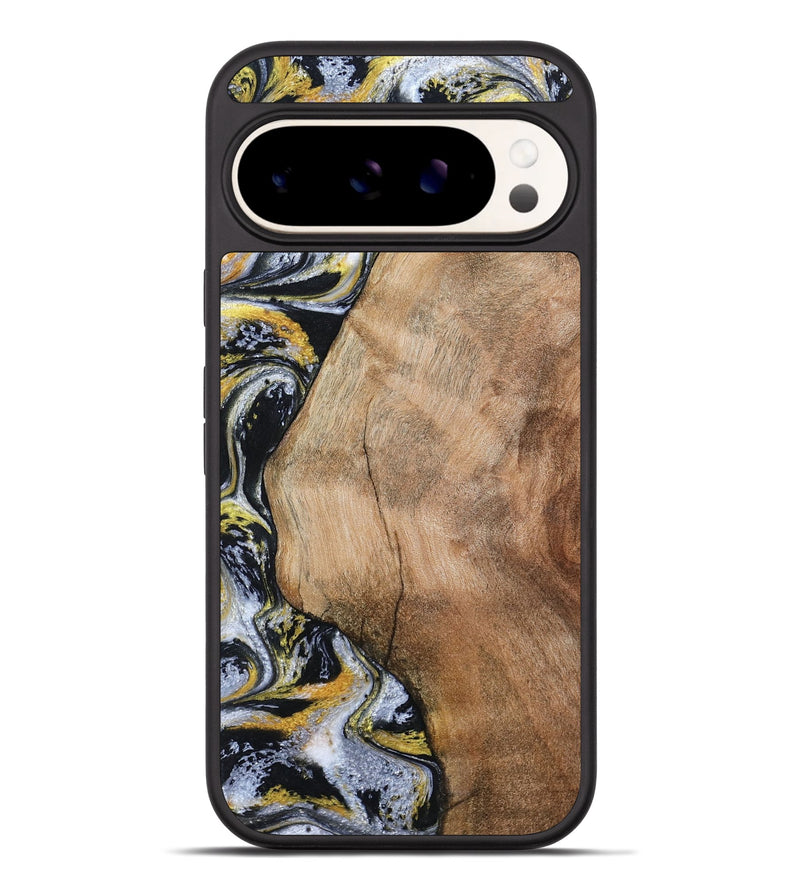 Pixel 9 Pro XL Wood Phone Case - Daquan (Black & White, 807106)