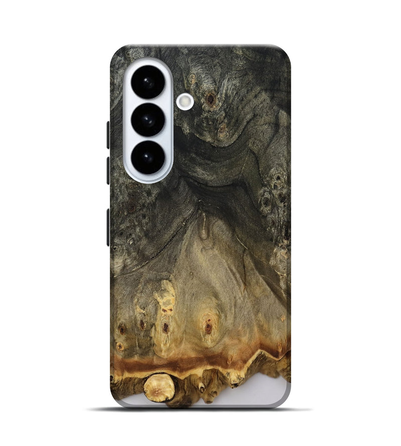 Galaxy S26 Wood Live Edge Phone Case - Brendon (Clear, 807134)