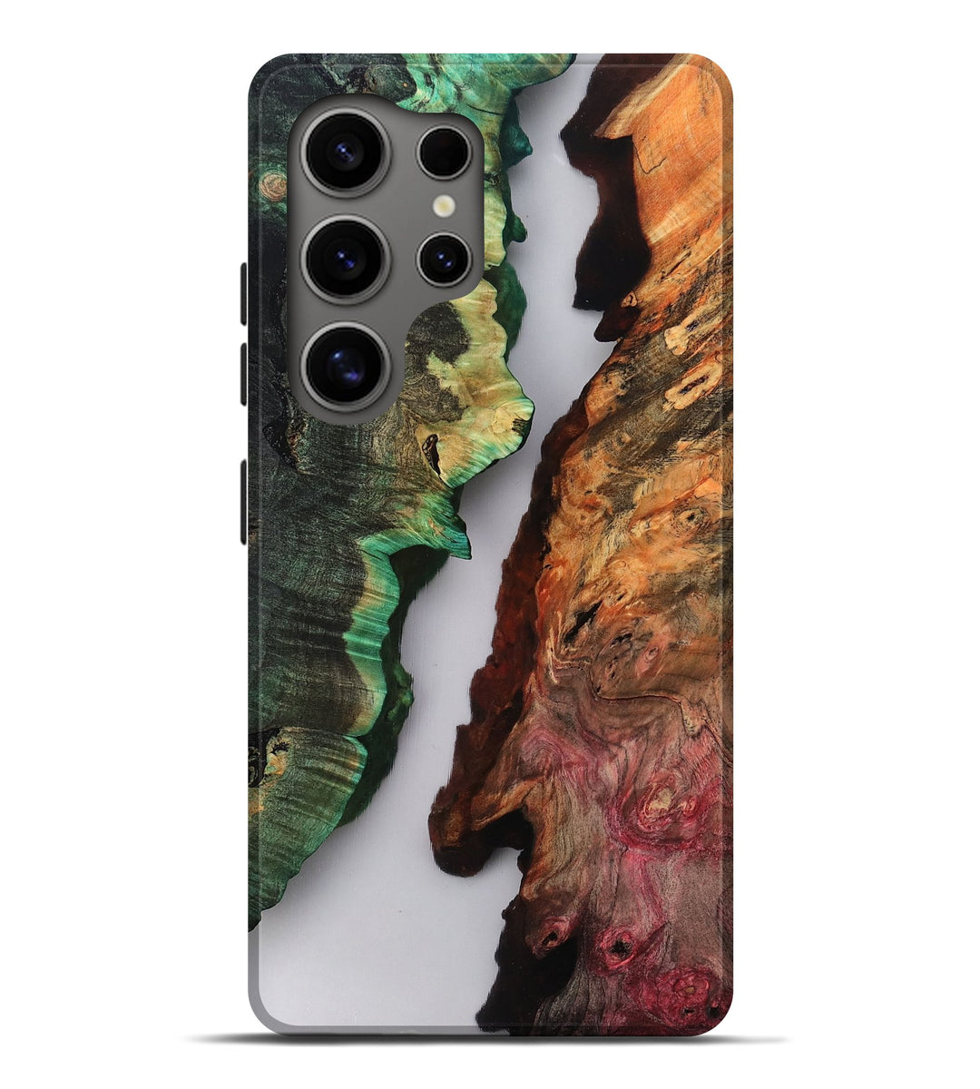 Galaxy S25 Ultra Wood Live Edge Phone Case - Corina (Clear, 807151)