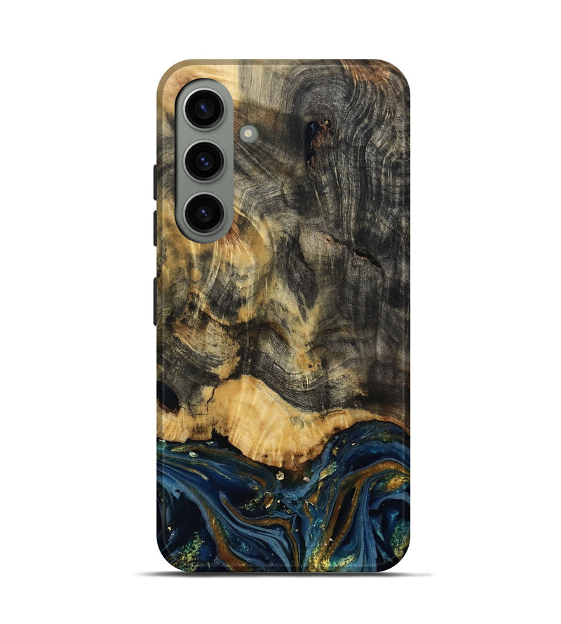Galaxy S24 Wood Live Edge Phone Case - Debbie (Metallic, 807154)