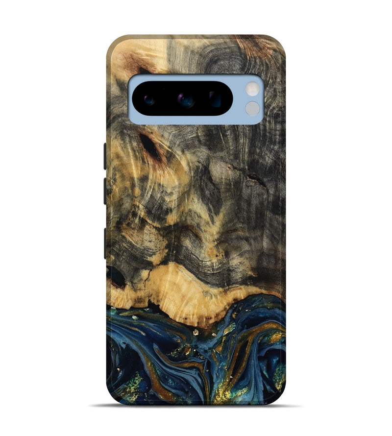 Pixel 8 Pro Wood Live Edge Phone Case - Debbie (Metallic, 807154)
